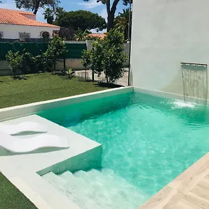  Сasa de vacaciones Blanco Con Piscina Privada